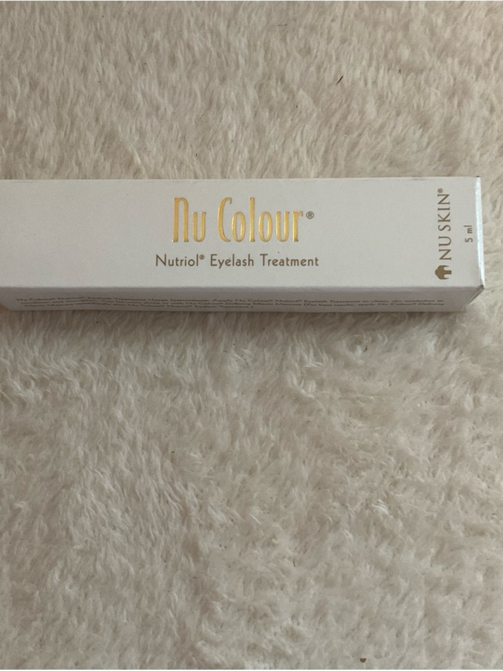 Skin Nu Colour Nutriol Eyelash Treatment - White & Gold